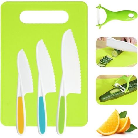 5-teiliges Montessori-Kindermesserset (1/4)