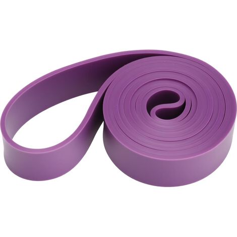 Bandes de fitness violettes, bandes de résistance, 15 - 40 kg, bandes pour tractions, bandes d'entraînement, bandes élastiques, sport, musculation, bandes de résistance pour le développement musculair (1/5)