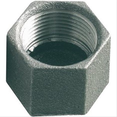 Lot de 10 bouchons fonte noire à visser - femelle 3/8'' (12/17)