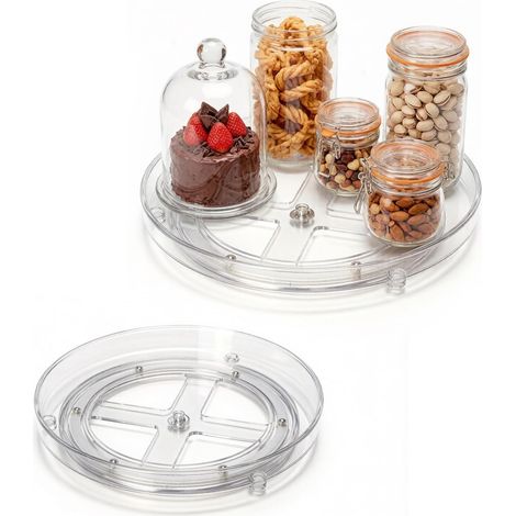 Plateau tournant 360° de 27 à 23 cm de diamètre,réfrigérateur de Cuisine (1/5)