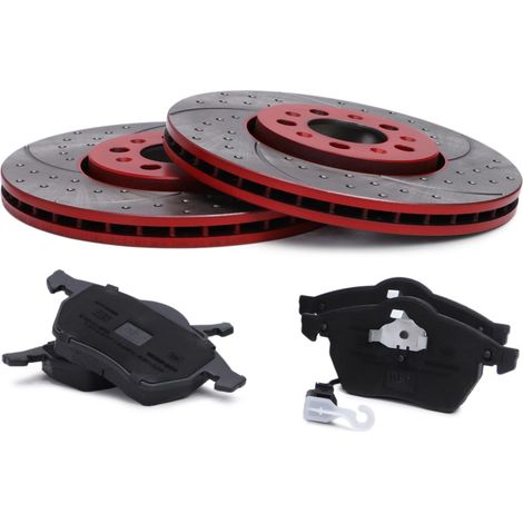 JUEGO DE DISCOS Y PASTILLAS DE FRENO DELANTERO SPORT-EXTREME AUDI, SEAT, SKODA, VW 202501130 (1/5)