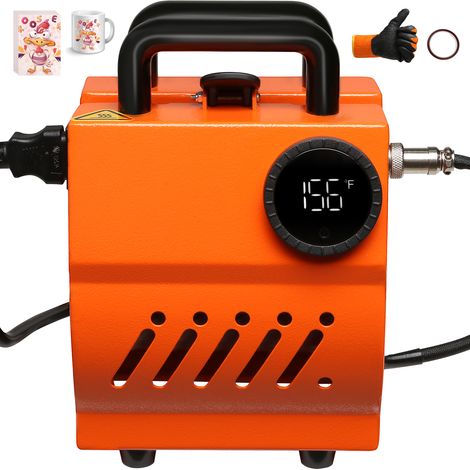 Mophorn Tassen-Hitzepresse, Mini-Tassenpresse für DIY-Sublimation, passend für 313–425 ml Kaffeetassen, leichte Handpresse mit Klebeband und Handschuhen, perfekt für Weihnachtsgeschenke