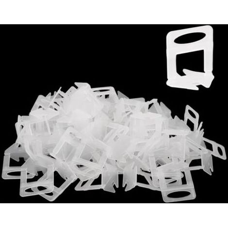 500 Croisillon, 1,5mm Épaisseur Joint, Cale Carrelage PP, Pour Sol Et Mur (1/5)