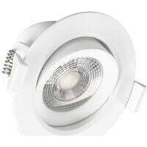 royaluxe-Spot encastrable de salle de bain Spot Orientable - 4.5W LED SMD blanc-neutre-4000k - blanc (1/3)