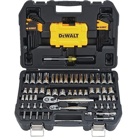 Bricoline – Coffret multi-outils 108 pièces – Douilles 1/4'' et 3/8'' – Poignée ergonomique – Technologie DirectTorque pour un contrôle optimal