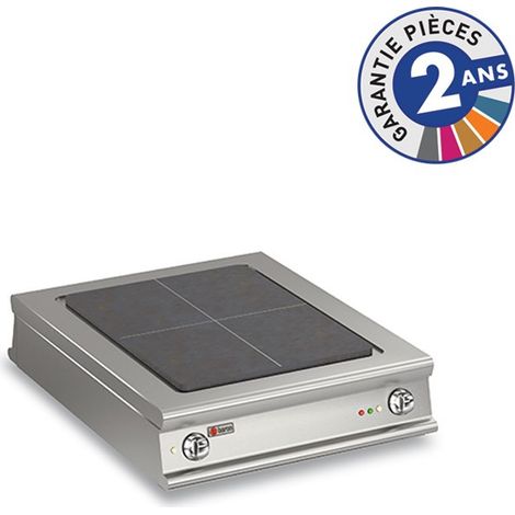 Plaque Coup de Feu Electrique à poser - 4 zones - 16 kW - Baron