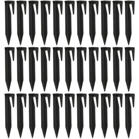150 Pcs Piquets de Fixation pour Câbles Périphériques, Terre Robot Tondeuse Accessoires Tondeuses à Gazon, Piquet Câble Délimitation - (1/5)