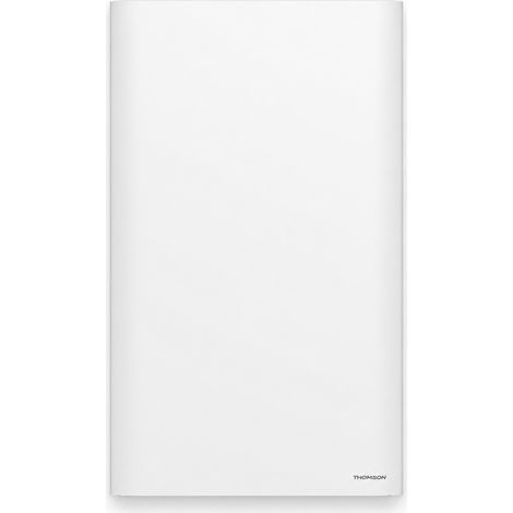 Radiateur électrique fixe à inertie sèche fonte connecté WiFi 1000W Thomson NEMEA vertical blanc (1/5)