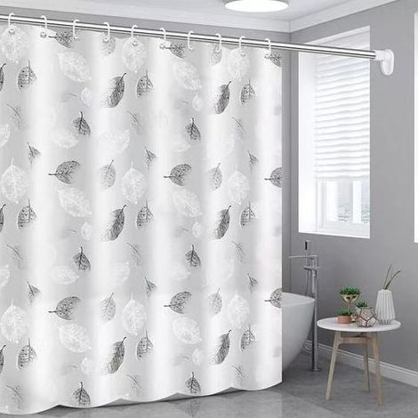 200 X 200cm Shower Curtain, Bath Curtain, Anti-Mold, Waterproof, for Bathroom (1/5)