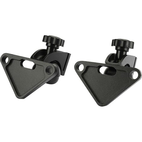 Paire de supports de suspension audio intelligents sans fil WiFi en métal noir pour SONOS PLAY : 1 (1/5)