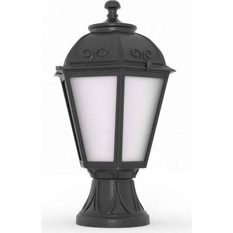 Farol De Pie FUMAGALLI "MIKROLOT/SABA" - E27 - IP55 - Negro