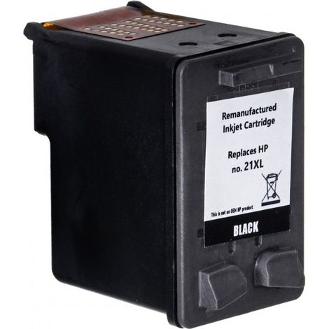 Cartucho de tinta HP 21XL C9351A Superbulk - Compatible, Negro, Rendimiento estándar (1/2)