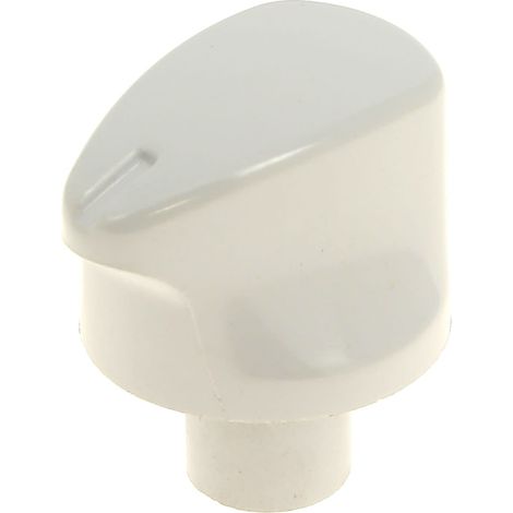 Bouton four blanc 6h, c00117509 098856 - cuisiniere