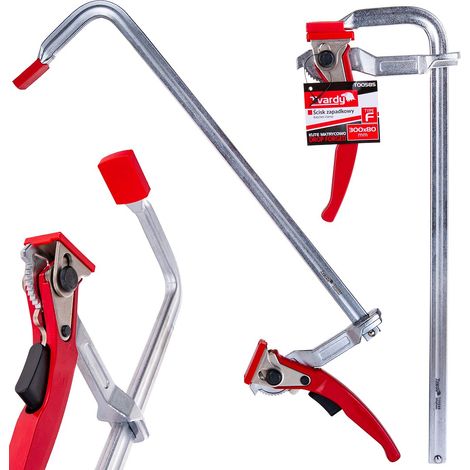 Abrazadera de trinquete forjada tipo F 300x80mm (20) (1/5)