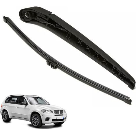 Kit d'essuie‑glace arrière avec bras et balai 370 mm pour BMW X5, X5M E70