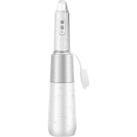Bidet portable, bidet de voyage, bidet portable rechargeable, mini pulvérisateur de bidet portable avec sac de voyage blanc (1/5)