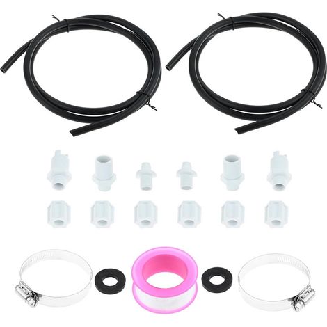 Kit de connexion pour chlorinateur compatible Hayward CL200 et CL220 – Avec collier de serrage et clapet anti retour – Vanne de régulation (1/5)