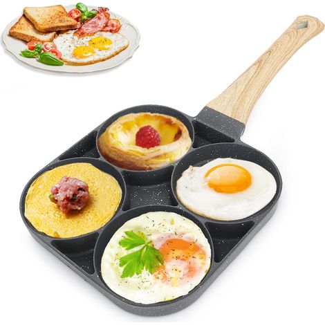 APEX Poêle à Pancakes,oeuf,Crepe,Poêle - à frire Antiadhésive - alliage d'aluminium - 422440 cm - pour Cuisinière à Gaz,Induction