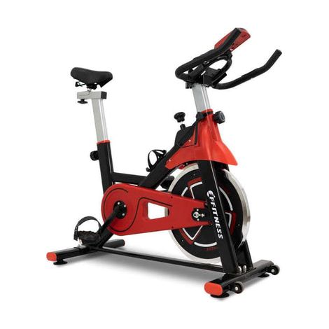 Indoor Cycling Bike Bicicletta per Allenamento in Casa con Tampone in Feltro, Cardio e Volano 13kg (1/5)