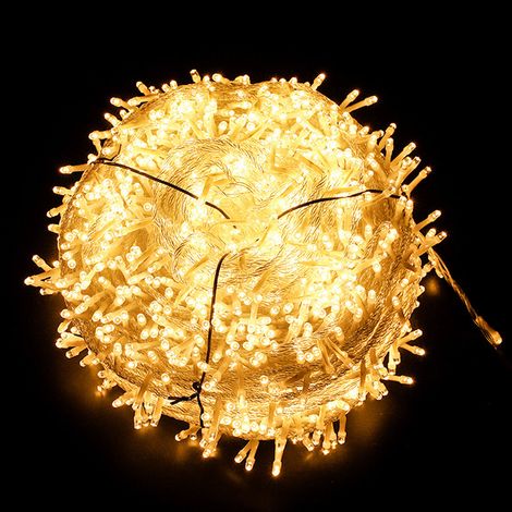 1 Guirlande lumineuse LED, étoiles filantes, extérieur, 220V, 0,06W, jardin, Noël, mariage (1/5)