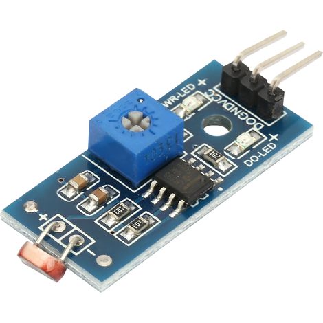 Digitales lichtempfindliches Sensormodul zur Erkennung der Lichtintensität (5 Stück) für Arduino und intelligente Autoroboter (1/5)