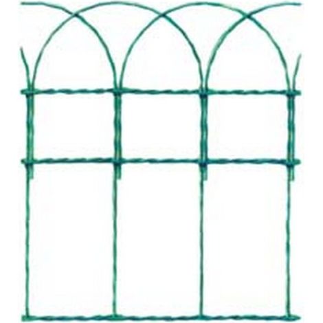 1ROTOLO RETE PLASTIFICATA VERDE AD ARCHETTO ROTOLO MT.25 - cm.40h.