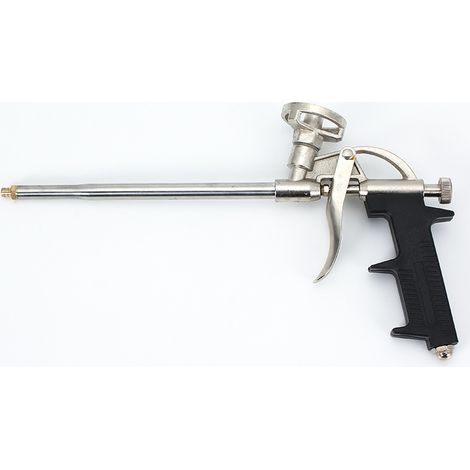 1Stück Schaumpistole, PU Bauschaumpistole aus Metall, Schaumpistole Bauschaum, Bauschaum Pistole, Profi-Dosierpistole für Bauschaum Dosen, Schaumpistolen zum Abdichten, Füllen (1/5)
