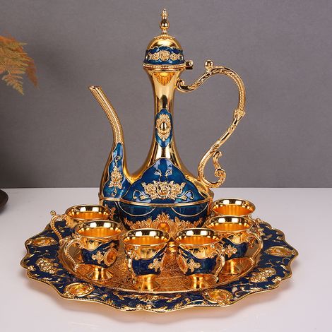 (Jinlan) Verres à vin en alliage, verres à pied, ensemble de verres à baijiu (1/3)