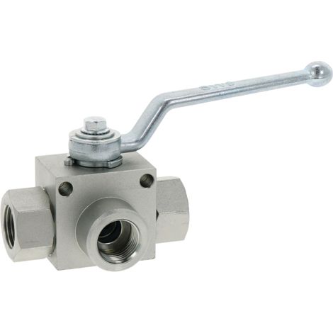 3-Wege-Kugelhahn BKR-3T-DN 8 G3/8" 45L (1/4)