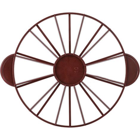Acouto Chips à Disque à Gâteau Ronds Confargré 10/12 Portion de Bakery de Diviseur de pour les Amateurs de Gâteaux au Fromage (Rouge foncé (marron) 126 g/4,4 oz (280)) (1/5)