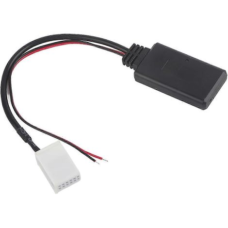 Adaptateur de câble d'entrée AUX pour module Bluetooth de voiture à 12 broches, compatible avec E61, E62 et E60. (1/5)
