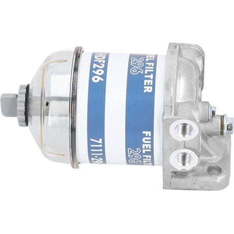 Kit Filtre à Carburant 7111-296 Compatible Tracteur Massey Ferguson 133 135 140 145 165 168 175 178