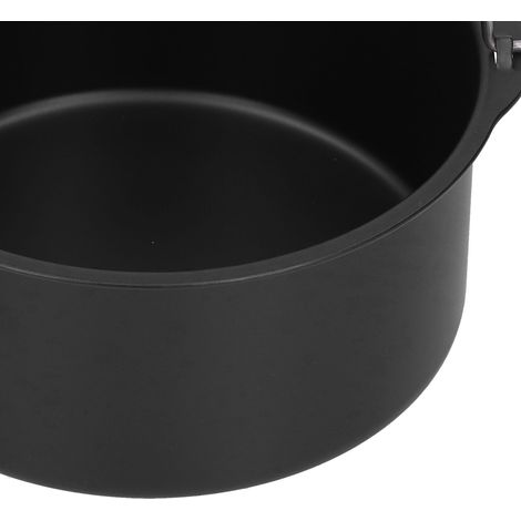 Moule à Cake en Acier Carbone Antiadhésif (8") pour Air Fryer et Cocotte-Minute, Accessoire Cuisson Douce et Délicate pour Desserts, Tarte et Pain (1/5)