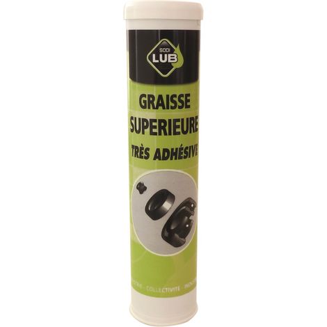 Graisse verte supérieure multiplex 400g – 10317 – Grade NLGI2 – Très haute adhésion sur métal – Excellente tenue à l'eau – Sodilub