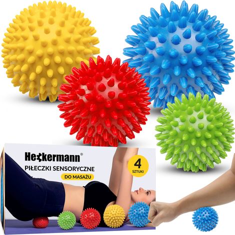 Palline da massaggio Heckermann, 4 pezzi (1/5)
