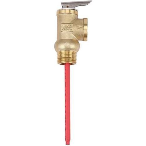 Soupape de pression 3/4' BSP – Pression max 0,7 MPa (101 PSI) – Température réglée 99°C – Protection chauffe-eau et chaudières - PSI 210 F (1/3)