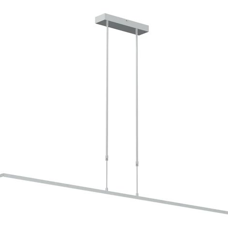 [GEBRAUCHT] B-Ware Steinhauer Pendelleuchte Hängelampe Zelena Led Stahl Kunststoff Weiß Dimmbar (1/2)