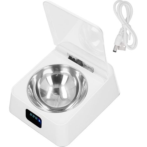Mangeoire automatique pour animaux de compagnie, bol d'alimentation automatique pour chat 350 ml, rechargeable Au (1/5)