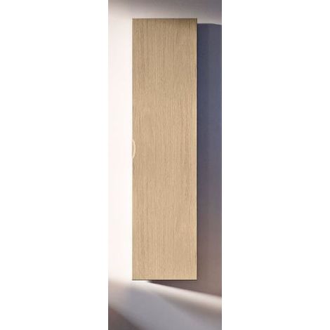 Colonna con due ante, chiusura ammortizzata, con tre ripiani in legno (1/4)