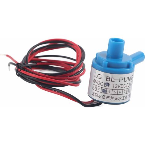 Mini-Wasserpumpe in Lebensmittelqualität, bürstenlos, 6 V Gleichstrom, 3 W, für Aquarien, Springbrunnen, medizinische Instrumente (1/5)