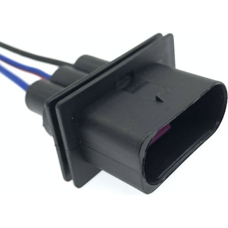 1J0906443/233/60402501 est un connecteur mâle/femelle pour les prises de radiateur de ventilateur électrique Jetta. (1/4)