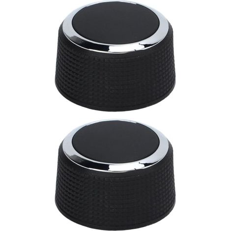 Bouton de Contrôle du Volume de la Radio Arrière, 22912547 Remplacement du Bouton de Réglage du Volume de la Radio ABS 2 Pièces pour Suburban 2007‑2013