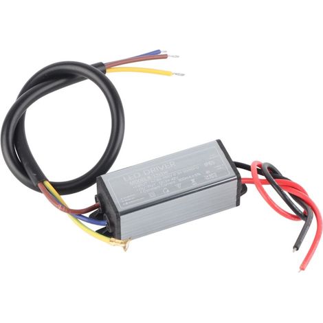 Alimentation LED 300mA AC95‑265V DC24‑42V Transformateur Étanche IP65 pour Projecteurs MR11 MR16 G4 (1/4)
