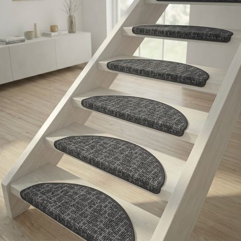 Tappetino per scale Novelle Antracite - 28x65 cm (1/4)