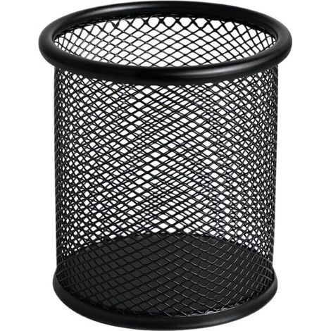 Metal mesh pen holder multifunctional large-capacity office desktop storage box student storage pen barrel (1/5)