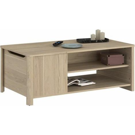 Parisot Betty Couchtisch Eiche mit Stauraum
