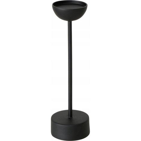 Portacandele boltze VIMO nero 30 5 cm metallo