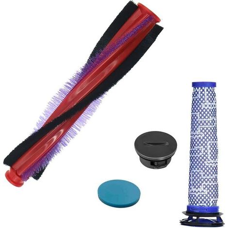 185mm Brosse à Rouleau pour Dyson V6 SV03 DC62 Filtre 963830-01 Slim Balai Bouchon 965665-03 Animal Extra DC58 DC59 DC61 Accessoires (1/5)
