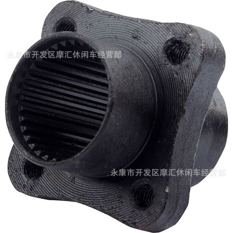 ATV ATV four-wheeled motorcycle go-kart 50-110CC front wheel hub 34-tooth flange bolt pattern 60MM wheel core 4-hole (1/5)