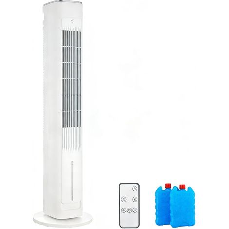 Ventilateur Colonne Oscillant Ventilateur Tour,Ventilateur Sur Pied Silencieux,4 modes 3 vitesses,97cm